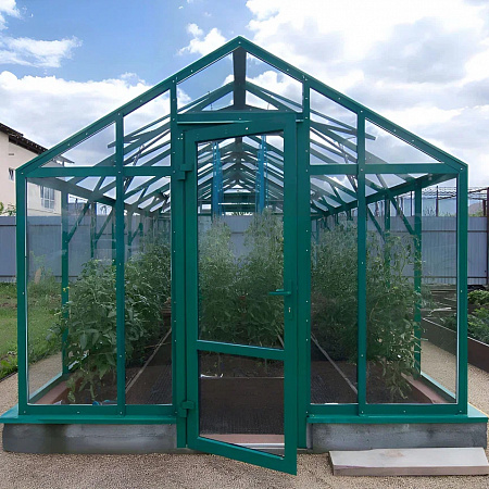 Теплица Гарденикс 3С под стекло | 3х4 м.